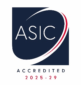 ASIC Accredited Premier 2025–29